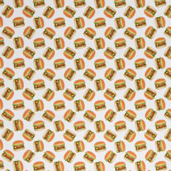 Baumwolle Druck Swafing Kim Hamburger auf Weiß